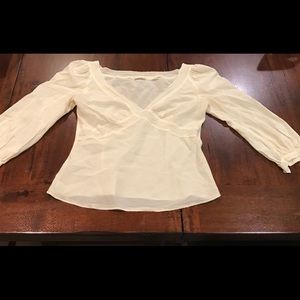 MAXSTUDIO.COM Cream XS Blouse